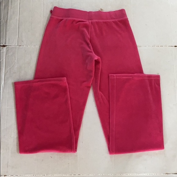 Y2K Juicy Couture BLING Pink Velour Velvet Tracksuit SET CHOOSE JUICY - Picture 14 of 16